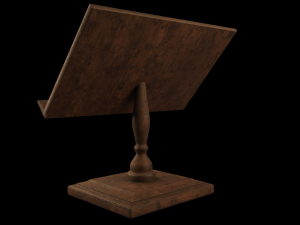 Book Stand 3D Model