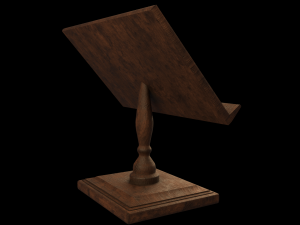 Book Stand 3D Model