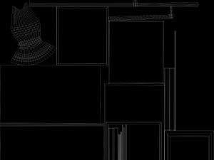 Book Stand 3D Model