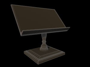 Book Stand 3D Model