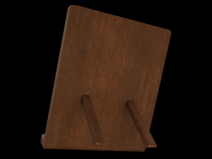 Antique Book Stand Modèle 3D
