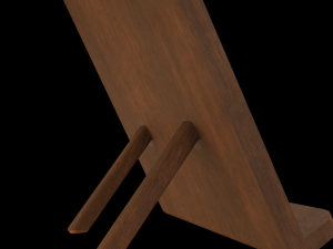 Antique Book Stand Modèle 3D