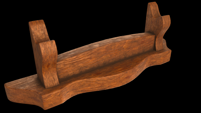 Sword stand 3D Model .c4d .max .obj .3ds .fbx .stl .blend 