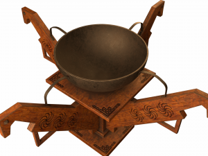 Old Brazier 3D Model