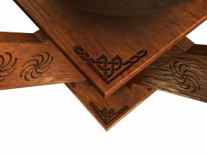 Old Brazier 3D Model