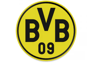 Borussia Dortmund Wall Emblem 3D Print Model