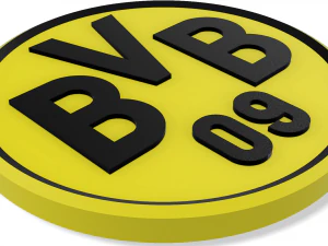 Stemma da muro del Borussia Dortmund Modello di stampa 3D