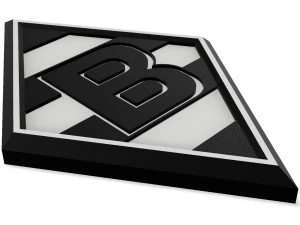 Stemma da muro del Borussia M&ouml;nchengladbach Modello di stampa 3D