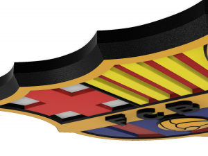 FC Barcelona Wall Emblem 3D printmodel