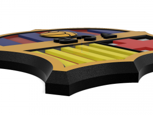 FC Barcelona Wall Emblem 3D printmodel