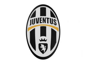 Juventus Turin Wall Emblem 3D Print Model