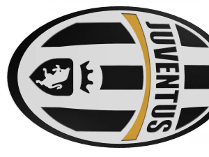 Juventus Turin Wall Emblem 3D Print Model