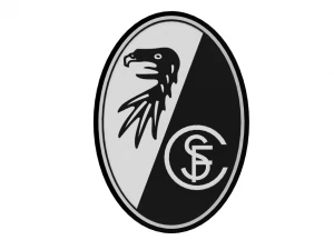 SC Freiburg Wall Emblem 3D Print Model