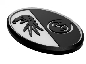 Stemma del muro dell'SC Friburgo Modello di stampa 3D