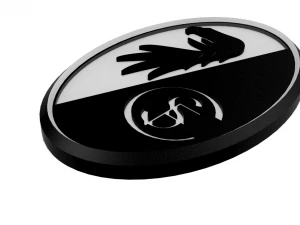 SC Freiburg Wall Emblem 3D Print Model