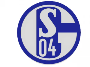 Schalke 04 Wall Emblem 3D Print Model
