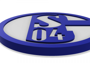 Schalke 04 Wall Emblem 3D 打印模型