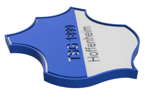 Stemma del muro del TSG Hoffenheim Modello di stampa 3D