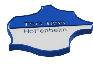 TSG Hoffenheim Wall Emblem Modello di stampa 3D