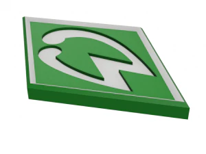 Stemma del muro del Werder Brema Modello di stampa 3D
