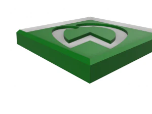 Werder Bremen Wall Emblem 3D Print Model