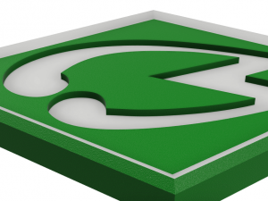 Werder Bremen Wall Emblem Modelo de Impressão 3D