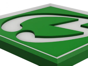 Werder Bremen Wall Emblem 3D Print Model