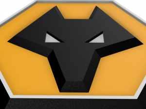 Wolverhampton Wanderers Wall Emblem Modelo de Impressão 3D