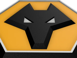 Wolverhampton Wanderers Wall Emblem 3D Print Model
