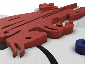 RB Leipzig Wall Emblem Model do druku 3D
