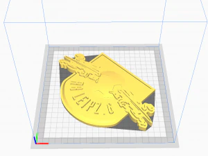 RB Leipzig Wall Emblem 3D Print Model