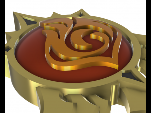 Genshin Impact Liyue Vision Collection 3D print model Modelo de impresión 3D
