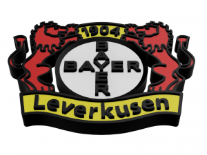 Bayer 04 Leverkusen Wall Emblem 3D प्रिंट मॉडल