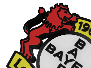 Bayer 04 Leverkusen Wall Emblem 3D Print Model