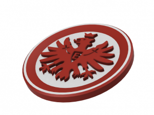 Eintracht Frankfurt Wall Emblem 3D Print Model