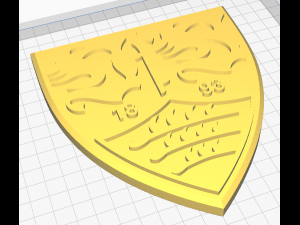 VFB Stuttgart Wall Emblem 3D 프린트 모델