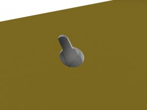 FC Augsburg Wall Emblem Model Cetak 3D