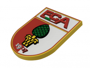 3D Wall Logolar VFB Modeli Baskı 3DExport Emblem Stuttgart ve in İşaretler