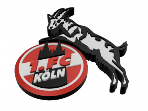 1 FC Koln Wall Emblem 3D Print Model