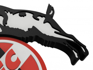 1 FC Koln Wall Emblem 3D Print Model