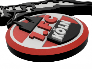 1 FC Koln Wall Emblem 3D Print Model