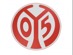 Mainz 05 Wall Emblem 3D Принт Модель