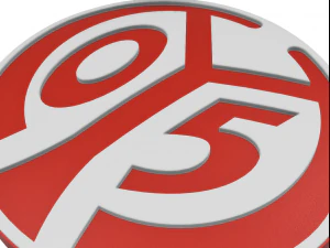Mainz 05 Wall Emblem 3D Print Model