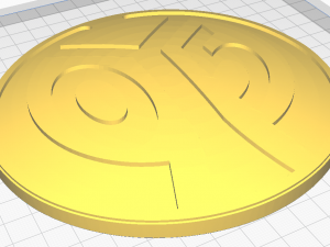 Mainz 05 Wall Emblem 3D Принт Модель