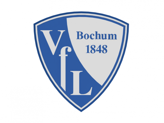 VFL Bochum Wall Emblem 3D Print Model in Signs and Logos 3DExport