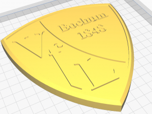 VFL Bochum Wall Emblem 3D Print Model