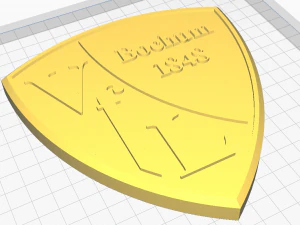 VFL Bochum Wall Emblem 3D Print Model