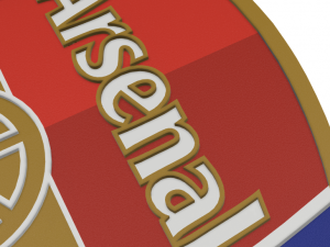 Arsenal FC Wall Emblem 3D-Druckmodell