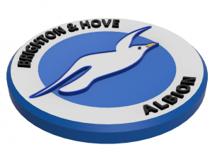 Brighton Hove Albion Wall Emblem 3D Print Model