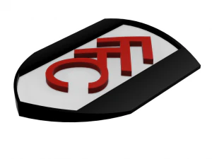 Stemma da muro del Fulham FC Modello di stampa 3D